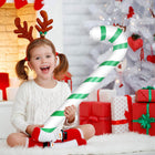 Inflatable Candy Cane Balloons For Christmas Decoration