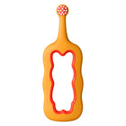 Children's Toothbrush with Flocked Handle and Soft Bristles