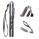 Stainless Steel Clip Keychain Flashlight