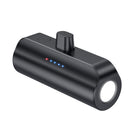 5000mAh Capsule Power Bank w/All-in-One Cable
