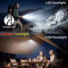 Rechargeable Led Work Light With Magnetic Stand