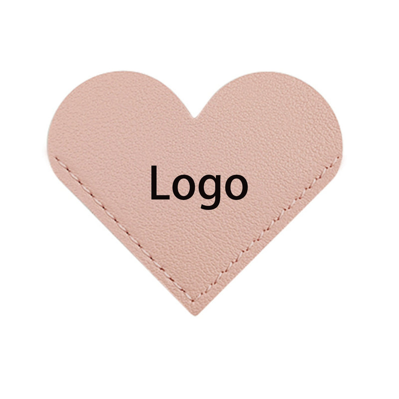 Creative Heart-Shaped Leather Card-Love Bookmark