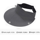Seamless UV Protection Wide Brim Visor