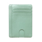 Leather RFID Blocking Wallet Credit Card Holder Money Clip