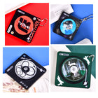 Acrylic Nfc Vinyl Record Keychain