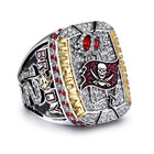 3D Custom Metal Champion Ring with Bling Gemstone