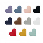 PU Moisture and Stain Resistant Heart Bookmark