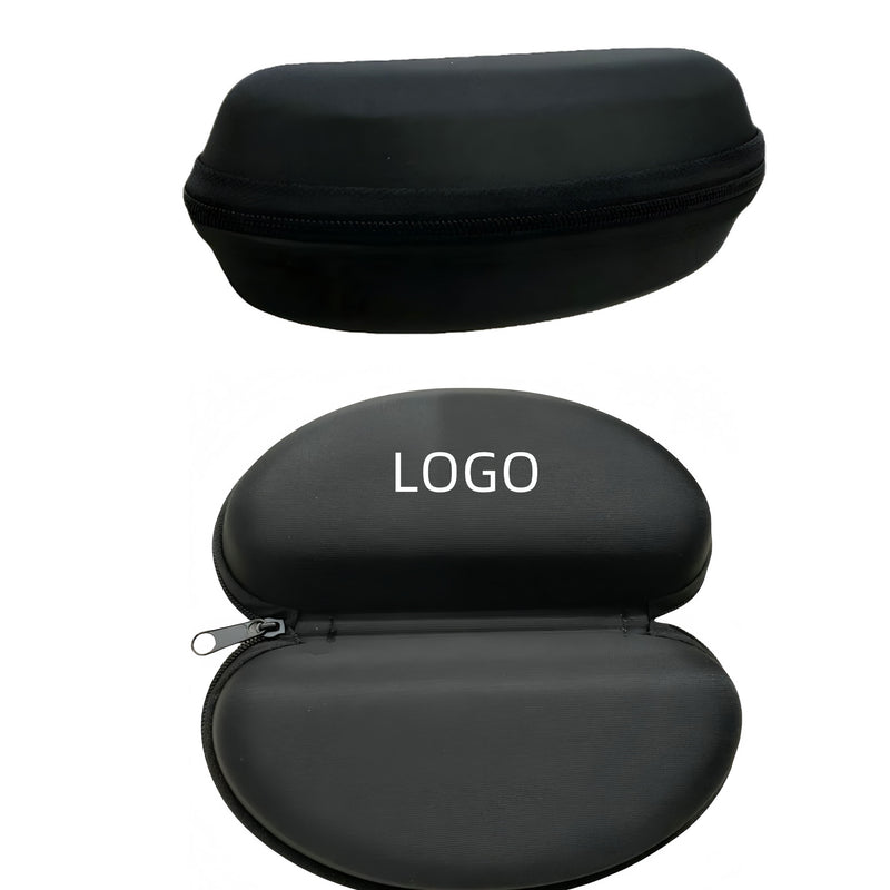 EVA Material Zipper Hard Shell Eyeglass Case