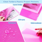 Clear Report Covers with 2 Pockets