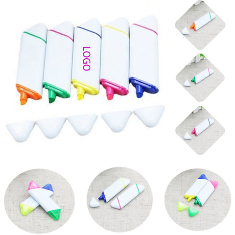 Two Color Highlighter Pen Double-Ended