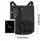 Swim Bag Mesh Drawstring Backpack
