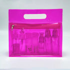 Clear PVC Cosmetic Bag with handle