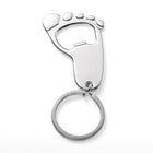 Little Foot Metal Bottle Opener Keychain