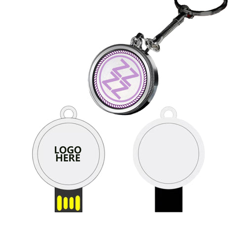 16G Rotatable Badge Flash Drive Usb3.0