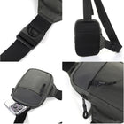 7 1/2" H x 5 1/2" W Mini Sling Bag for Men Women