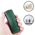 4PCS Stainless Steel Nail Clipper Set With Leather Case