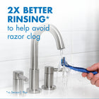 3-Layer Swedish Steel Razor with Lubricating Strips