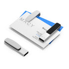 Book Clip Illuminated Usb Flash Drive