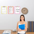 A4 Letter Size Plastic Clipboards