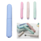 Wheat Straw And PP Travel Toothbrush Set