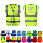 Multi-Pocket Reflective Safety Vest