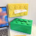 Building Block Plastic Tissue Box
