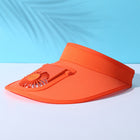UV-Resistant Electric Fan Caps