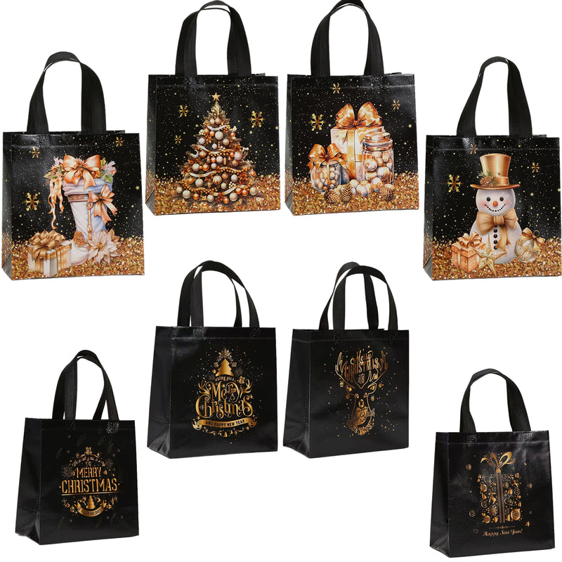 Christmas Non-Woven Shopping Tote Bag with Lamination