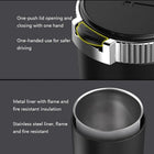 With Lid Windproof LED Light Portable Car Ashtray Trash