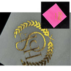 Black Luncheon 2-Ply Napkins Custom Foil Print