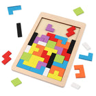 Educational Colorful Tetris Building Block Puzzle