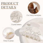 Acrylic Hair Claw Clip