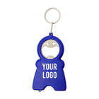 4-In-1 Keychain With Bottle Opener, Flashlight, Tape Measure