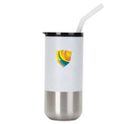 Full Color Insulated Custom Tumbler w/ Straw - 16 oz.