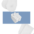 Polyester Summer Solid Color White Socks