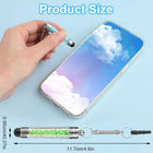 Mini Crystal Touch Screen Stylus With Dust Plug