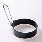 4 Pcs Folding Handle Stainless Steel Omelette Ring Set