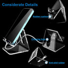 Portable Transparent Mobile Phone Stand