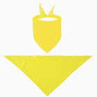 Polyester Full Color Triangle Pet Bandanna (25"x17"x17")