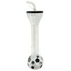 20 Oz Soccer Shaped World Yard Cup With Straw And Lid