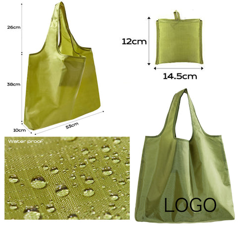 Reusable Waterproof Oxford Fold Bag
