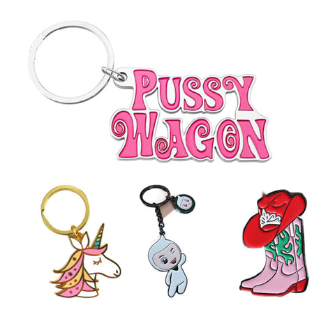 Metal Keychain Decorations