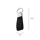 Zinc Alloy Keychain With Pu Strap