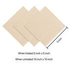 Custom Unbleached Natural Paper Beverage Napkins