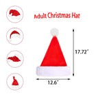 Imitation Rabbit Fur Christmas Hat