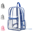 Lightweight Transparent PVC Outdoor Sports Backpack