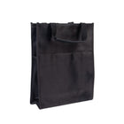 Zipper Hook And Loop Grocery Shopping Tote Shoulder Bag