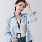Sliding ID Badge Holder with Clear Window