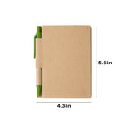 A6 Kraft Paper Notebook With Pen