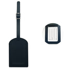 Metal Buckle Leather Luggage Tag
